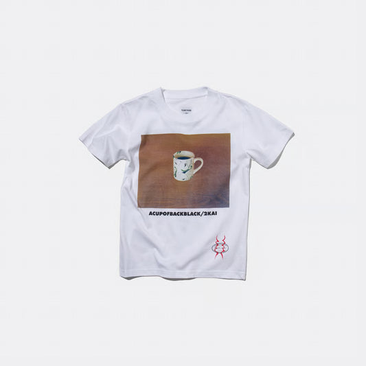 T-4007 / GASATARO2_KIDS / ACUPOFBACKBLACK/2KAI / WHITE