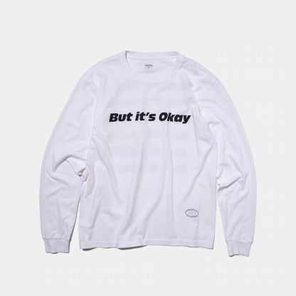 T-4284 / TEXT / OKAY / WHITE