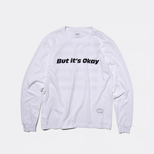 T-4284 / TEXT / OKAY / WHITE