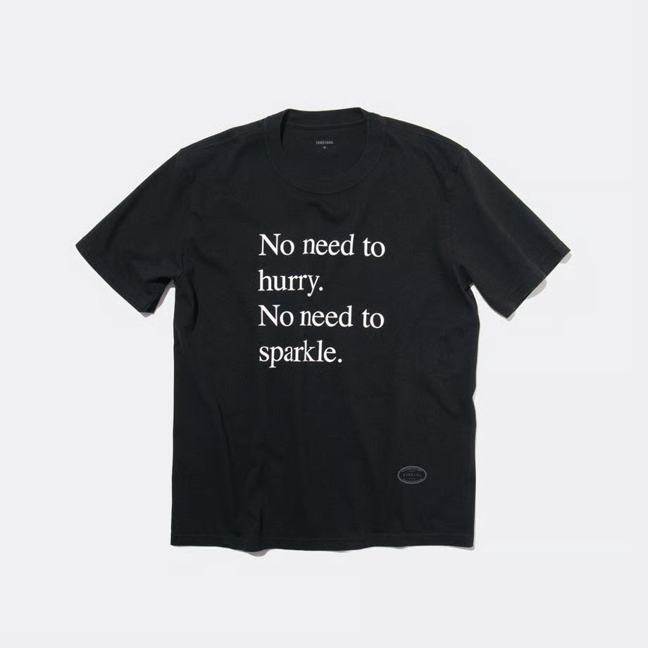 T-4141 / PROVERB / NO NEED / BLACK