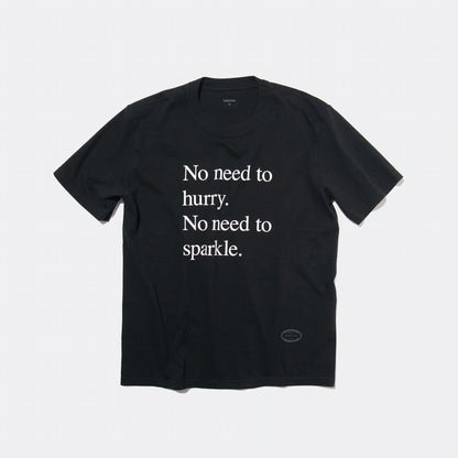T-4141 / PROVERB / NO NEED / BLACK