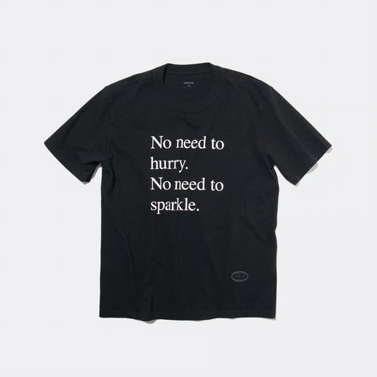 T-4141 / PROVERB / NO NEED / BLACK
