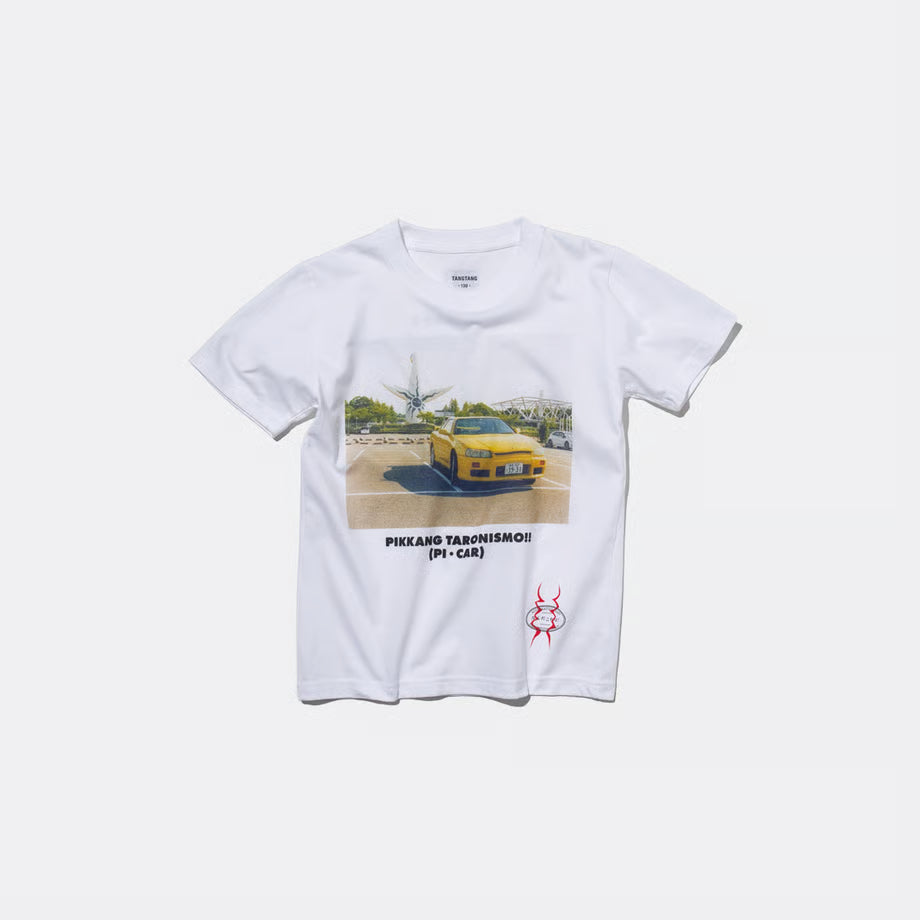 T-4008 / GASATARO2_KIDS / PIKKANG TARONISMO!! / WHITE