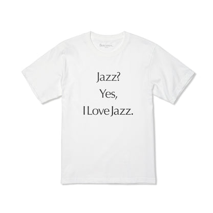 「BLEECKER INC.」Jazz? Tee / WHITE×BLACK