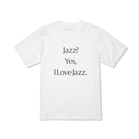 「BLEECKER INC.」Jazz? Tee / WHITE