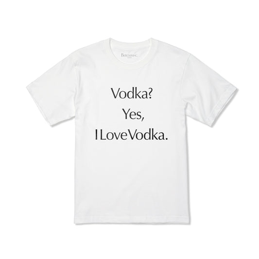 「BLEECKER INC.」 Vodka? Tee / WHITE